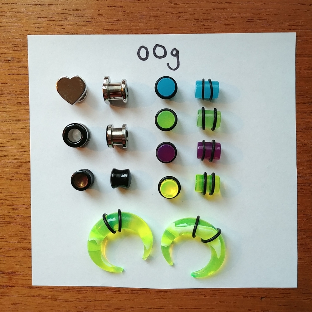 00g Plugs and Tapers